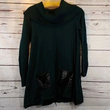 Womens tunic cowl neck sweater