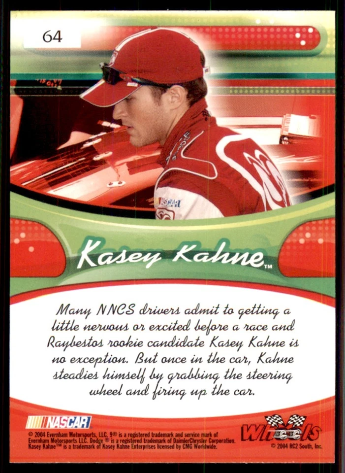 2004 Wheels American Thunder #64 Kasey Kahne - Image 2 of 2