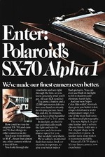 1976 Polaroid SX-70 Camera Vintage Color Print Ad Photography Ephemera