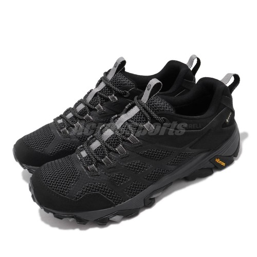 Merrell Moab FST 2 Gtx Gore-Tex Negro Gris Hombres Al Aire Libre Senderismo  Zapatos J599533 | eBay