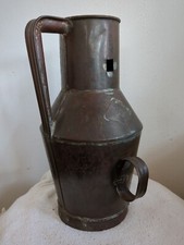 Ciotola portoghese vintage 5 L acciaio olio d'oliva/vino serbatoio lattina