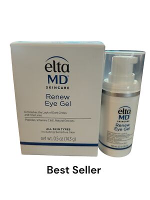 EltaMD  ELTA MD Renew Eye Gel Daily Eye Therapy - 0.5  Oz / 15 mL Exp 3/27 New