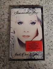 Samantha Fox - Just One Night Cassette SEALED w/ Hype Sticker 