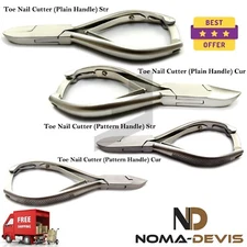 Professional Nail Art Toe Nail Clippers Cutters Trimmers Podiatry Pedicure Tools