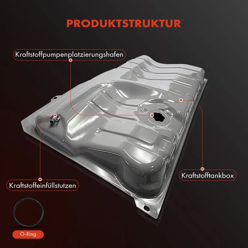 Réservoir De Carburant 55L Pour VW Golf I 155 Scirocco 1.3-1.8L - Photo 4/4