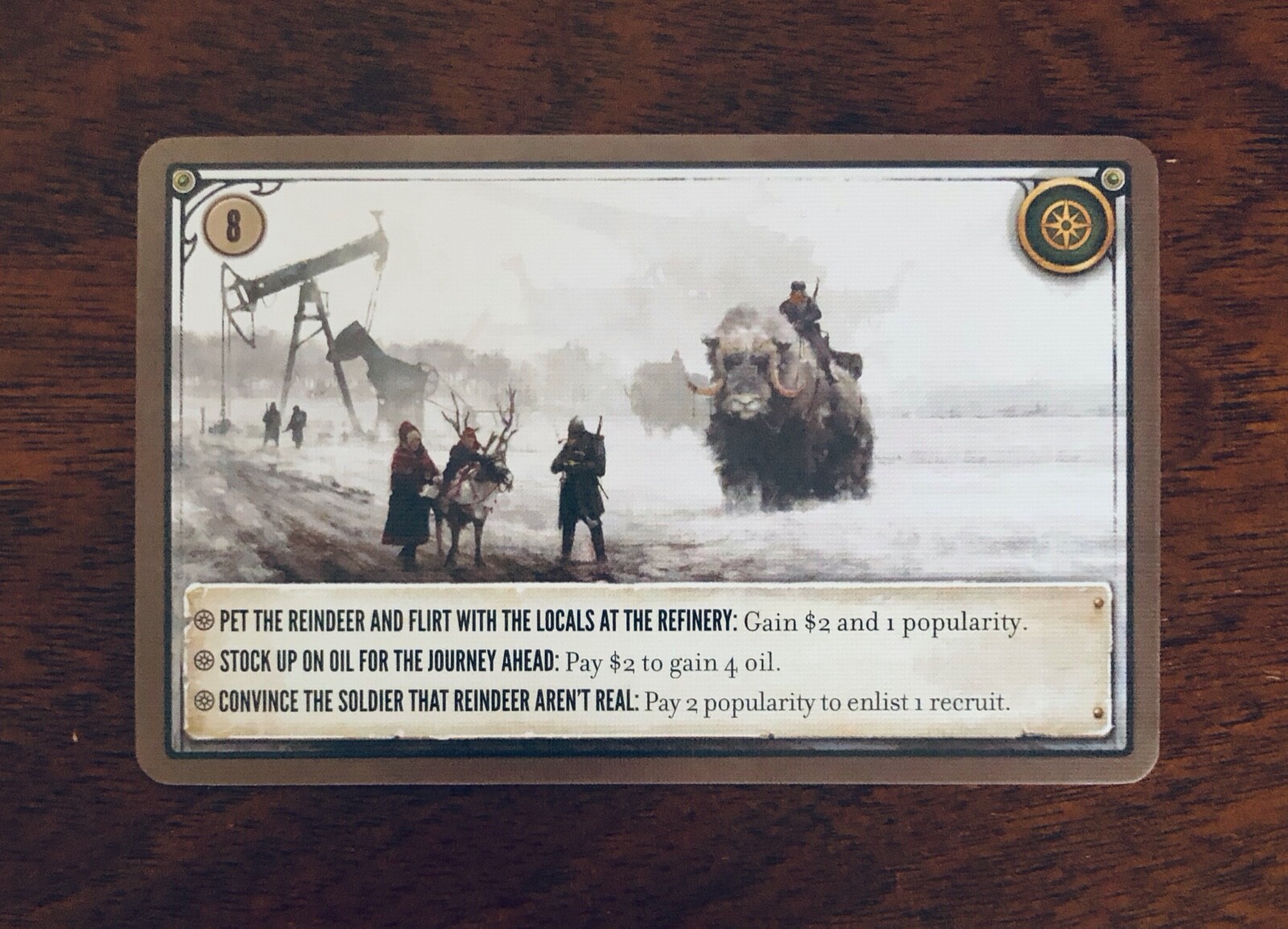 Scythe | Encounter Card #8 | Official Replacement/Extra Game Piece | eBay