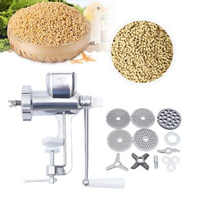 Manual Animal Feed Pellet Mill Machine Animal Food Maker Pellet Making Machine