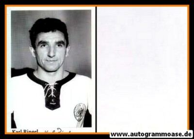 Karl Ringel photo DFB national player 50s original signed + A 230549