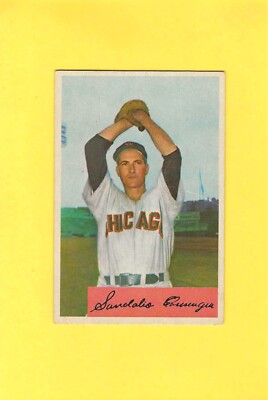 1954 Bowman #166 Sandy Consuegra Chicago White Sox EX