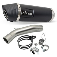 EndschalldäMpfer LeoVince LV ONE EVO Schwarz Mit Zulassung FüR Beta RR 125