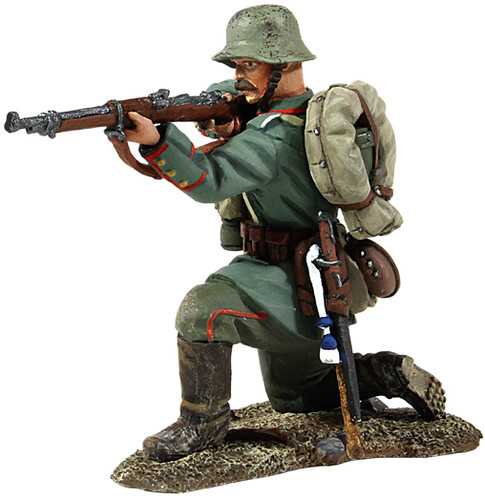 BRITAINS SOLDIERS 23009 - 1916-18 German Infantry Kneeling Firing