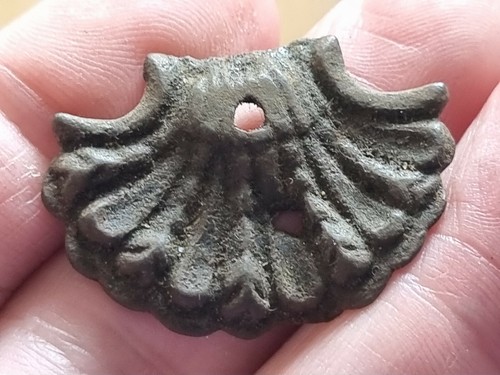 Roman military very rare bronze breast armour dec Please read description LA92L