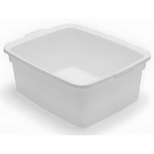 Addis Extra Large Washing Up Bowl 12 Litre Rectangular Belfast Butler - White