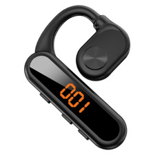 Wireless Bluetooth 5.4 Headset Business Handsfree Ear Hook Earphones With Mic