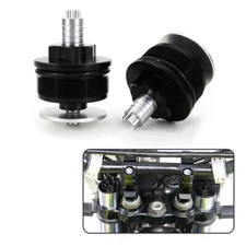 Front Preload Fork Caps Bolts Aftermarket Fit For Kawasaki ZR1100 Zephyr 92-06