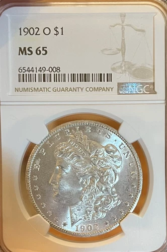 1902-O NGC MS65 Morgan Silver Dollar