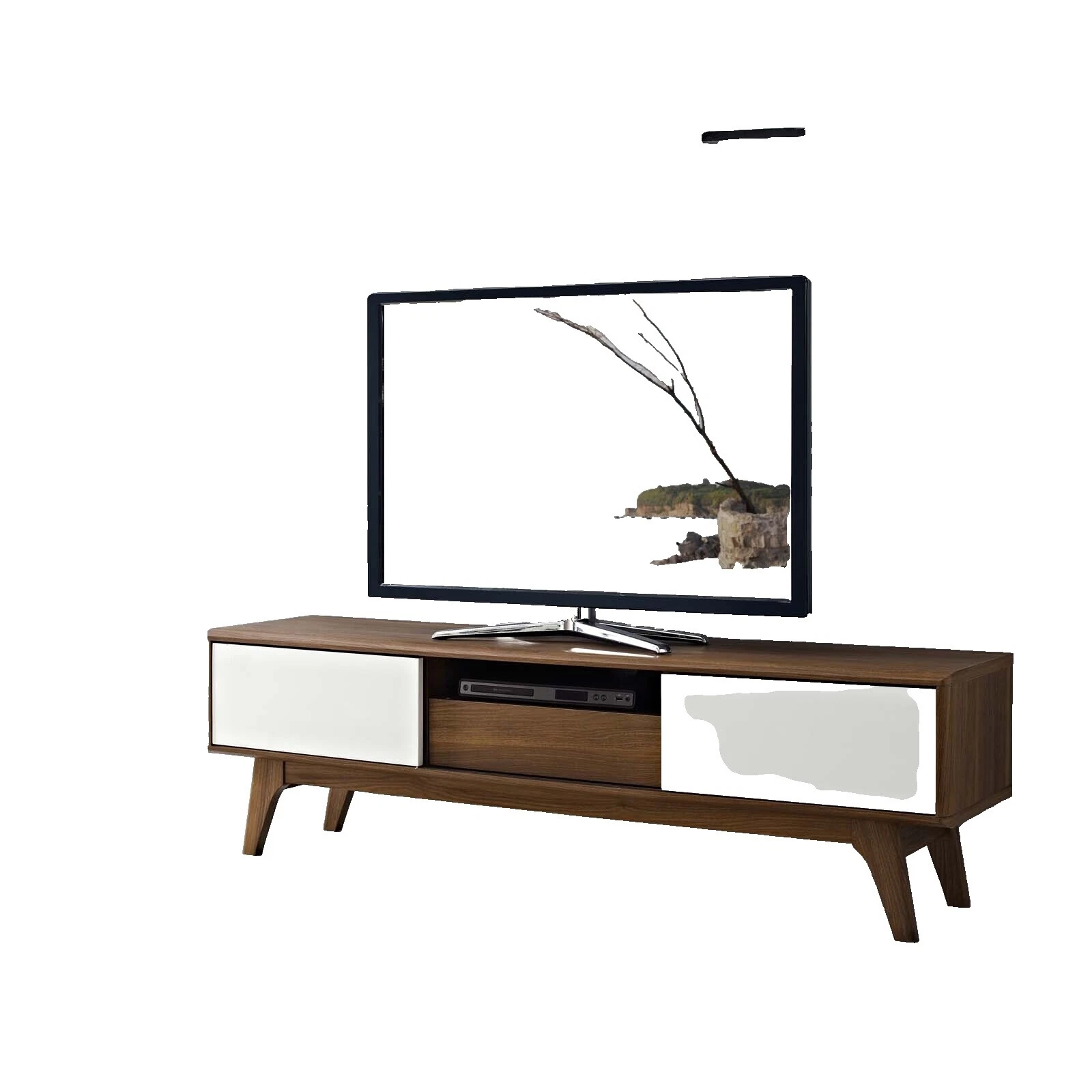 Soportes de TV TV Blanco Nogal unidades