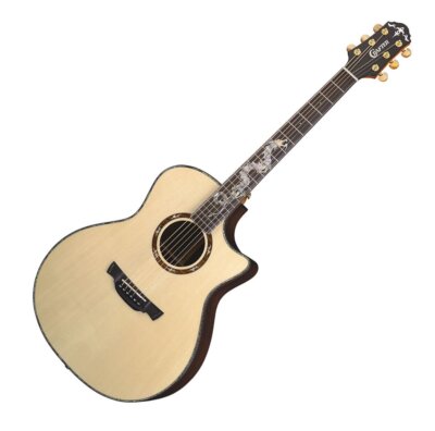 Crafter KDG-036 SR Premium Cutaway Top Back Solid L.R. Baggs Acoustic Guitar