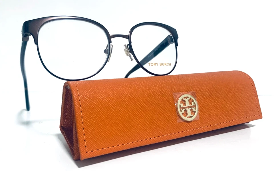 TORY BURCH TY 1054 3231 BRONCE HABANA GAFAS REDONDAS 50-18-140 MM CON ESTUCHE Foto 2 de 4