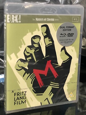 M   Eine Stadt sucht einen Mörder] (Dual format) Fritz Lang! ZONE B! EUREKA NEW
