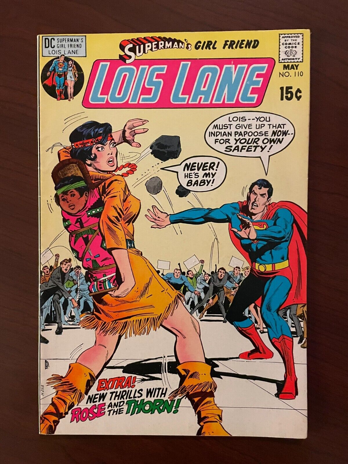 Superman's Girlfriend Lois Lane #110 (DC 1971) Bronze Age Werner Roth 8.0 VF