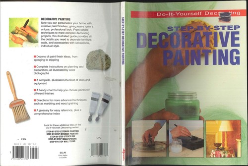 Decorative Painting Step By Step 1997 Knott Sponging Stippling Marbling Ragging - Picture 6 of 6