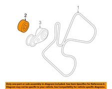 GM OEM-Idler Pulley 12611935