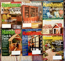 Family Handyman Magazine LOT 7 Issues 2005 - 2008 Home Repair Improvement DIY