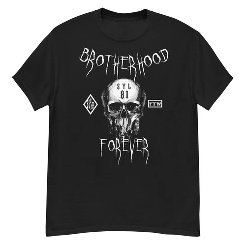 01 Hells Angels Support 81 T-shirt Brotherhood Scull