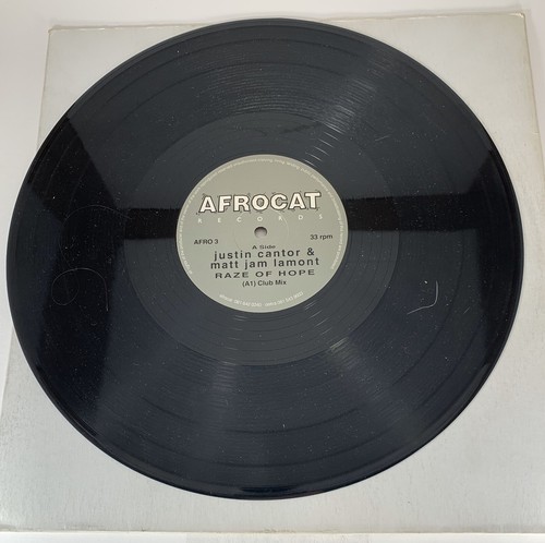 Justin Cantor & Matt - RAZE of Hope (12" Vinyl Record) Afrocat - Foto 4 di 4