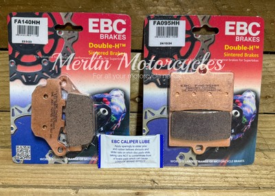 LEXMOTO LXR125 2019-2024 KOMPLETTER EBC BREMSBELAGSATZ inkl. EBC SCHMIERBEUTEL
