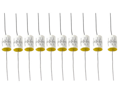 Vishay Sprague 735P High Current Axial Film Capacitor 3.0 uF 100 DC, 10 Pcs