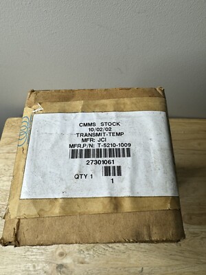 Johnson Controls T-5210-1009 Temperature transmitter NEW