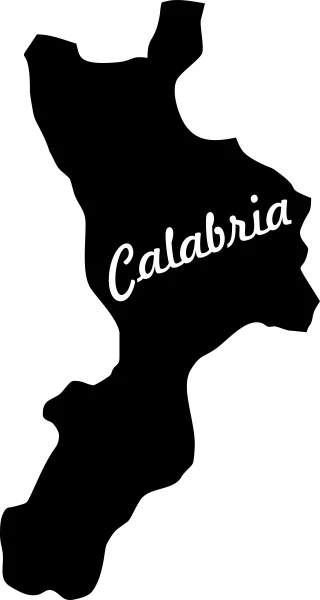 2x Auto Aufkleber Italien Region " KALABRIEN " 11x6 cm Sticker Calabria - Bild 1 von 1