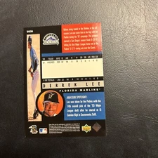 Cno 1998 Upper Deck Ds38 Derek Lee Destinations Stardom, Florida Marlins