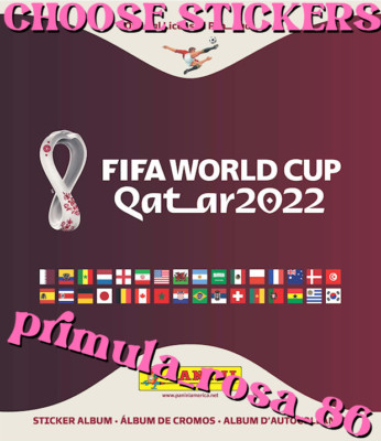 PANINI CHOOSE MISSING FIGURES WORLD CUP 2022 QATAR MANCOLISTA JPN1 - CMR20