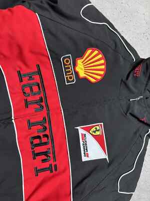 Ferrari F1 Racing Jacket Hype Rare Big Logo Marlboro Vintage | eBay