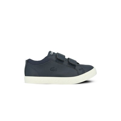 Lacoste Straightset 319 Navy Off White Boys Trainers Casual Shoes All Sizes  | eBay