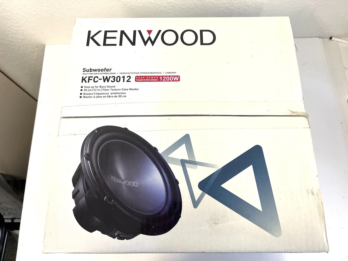 Kenwood peak sale power 1200w