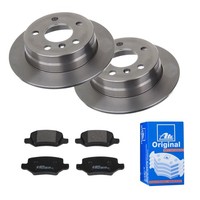 Ate Bremsscheiben Ø258MM + BremsbelÄGe Hinten FÜR MERCEDES-BENZ A-KLASSE