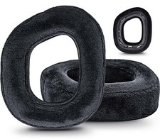 HS80 Ear Pads Compatible Headset Thicker Enhanced Memory Foam Velour Cushion