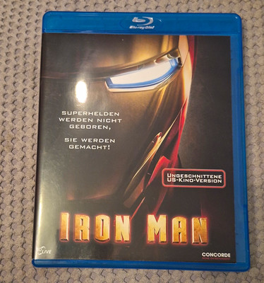Concorde Home Entertainment Iron Man Blu-ray (Ungeschnittene US-Kinoversion)