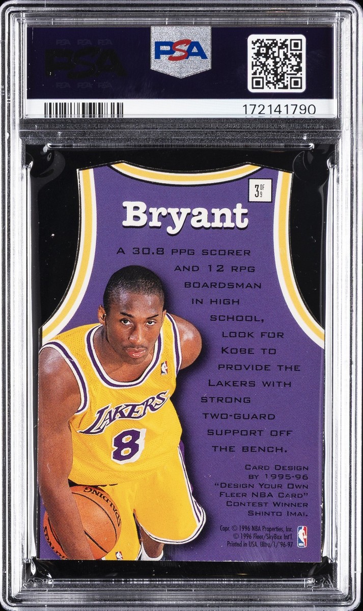 1996-97 Fleer Ultra - Fresh Faces Kobe Bryant #3 (RC) for sale