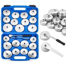 23PCS Oil Filter Removal Tool, Oil Filter Removal Cap Wrench Socket Tool Set