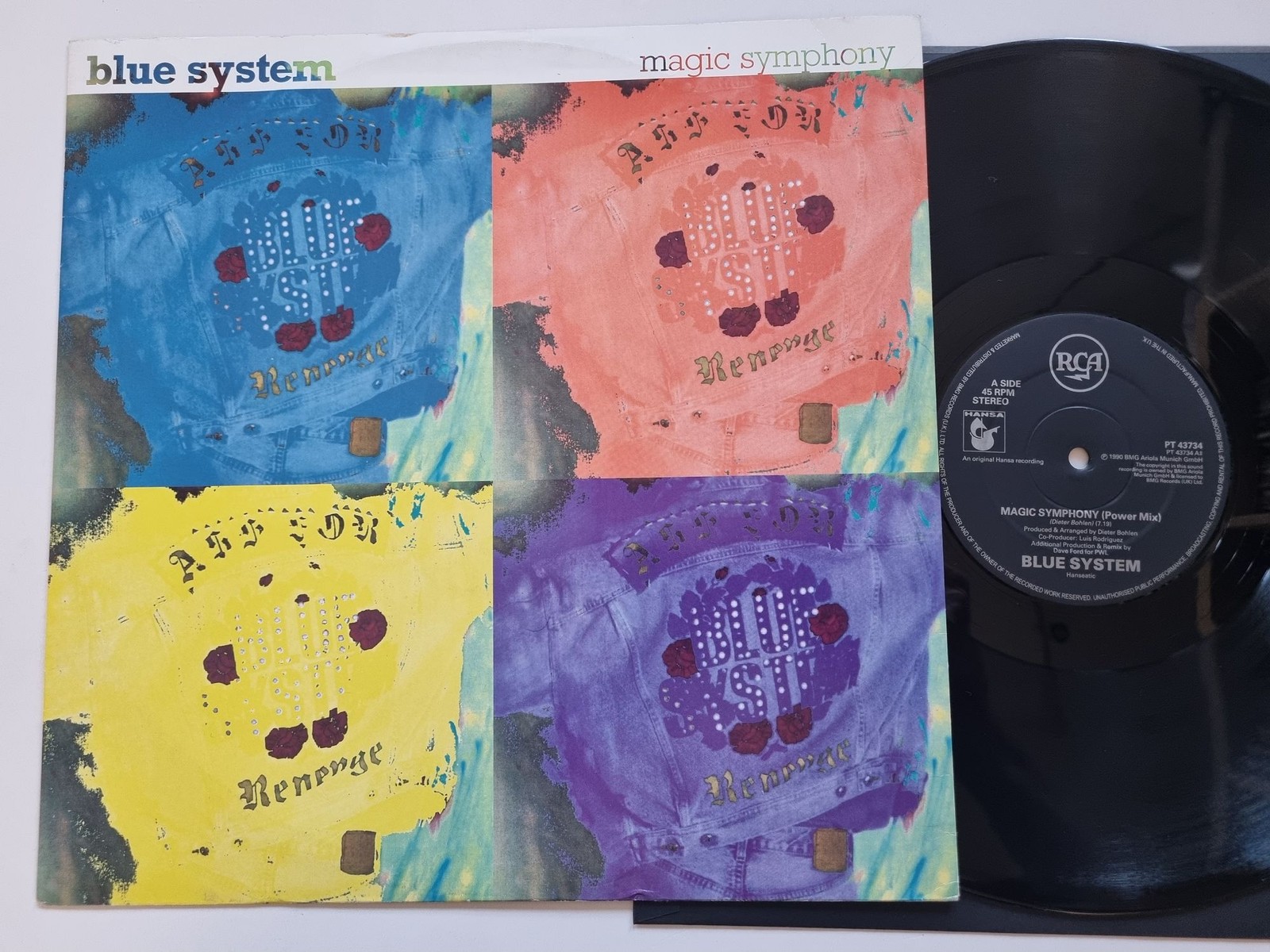 Blue System - Magic Symphony 12'' Vinyl Maxi UK