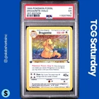 1999 POKEMON FOSSIL 1ST EDITION #4/62 DRAGONITE PSA 5