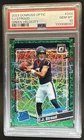 2023 Donruss Optic C.J. Stroud Green Velocity Prizm Rated Rookie #244 PSA 10