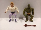 Vintage He Man PRINCE ADAM & MOSS MAN Masters Of The Universe Figures