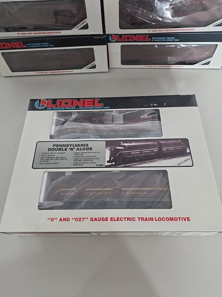 LIONEL 6-18901 PENNSYLVANIA DOUBLE "A" ALCOS Set New - Image 2 of 4