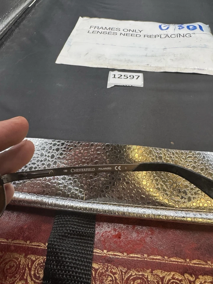 Men's Chesterfield Top Dog/S Brown Sunglasses Frames  60-17-130 - Image 3 of 4